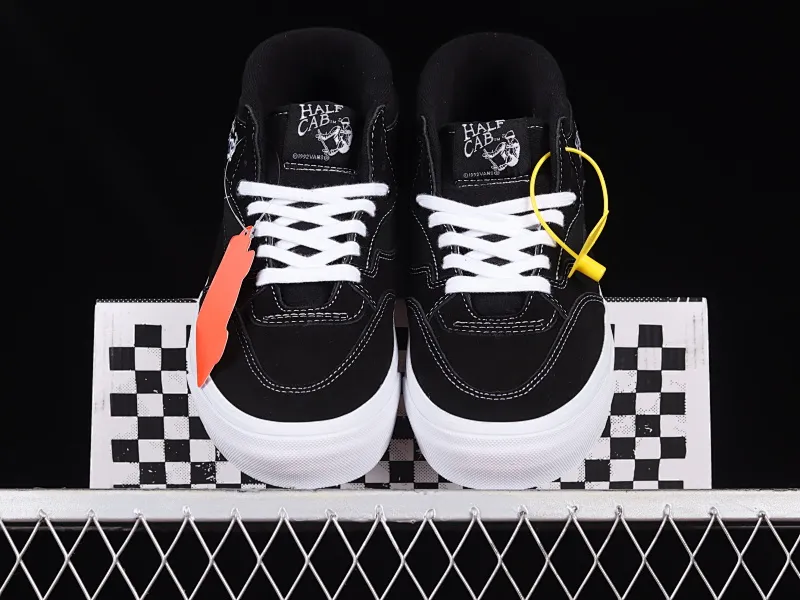 All categories Vans Vans series Vans Mid Vans Zhongbang Vans Half Cab Legend skater signature Zhongbang skateboard shoes VN000DZ3BLK